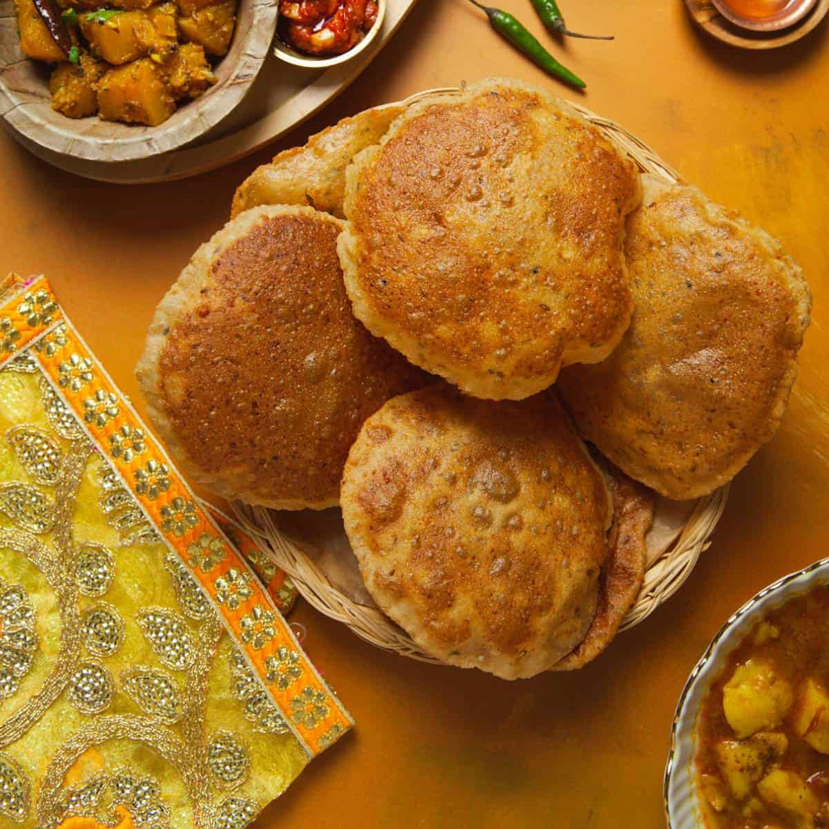 Spicify Bedmi Poori Atta 500g | Free Aloo Sabzi Masala