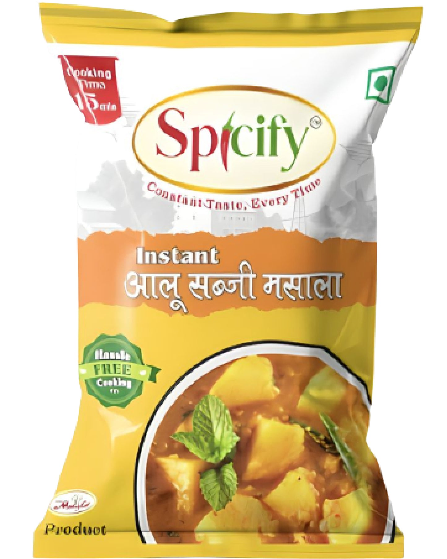 Spicify Aloo Sabzi Masala (Pack Of 5) | Instant Spices