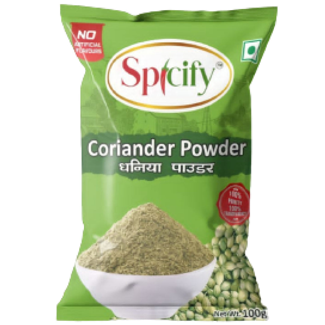 Spicify Coriander Powder - 100g | 100% Pure & Natural | Buy 2 @50% discount