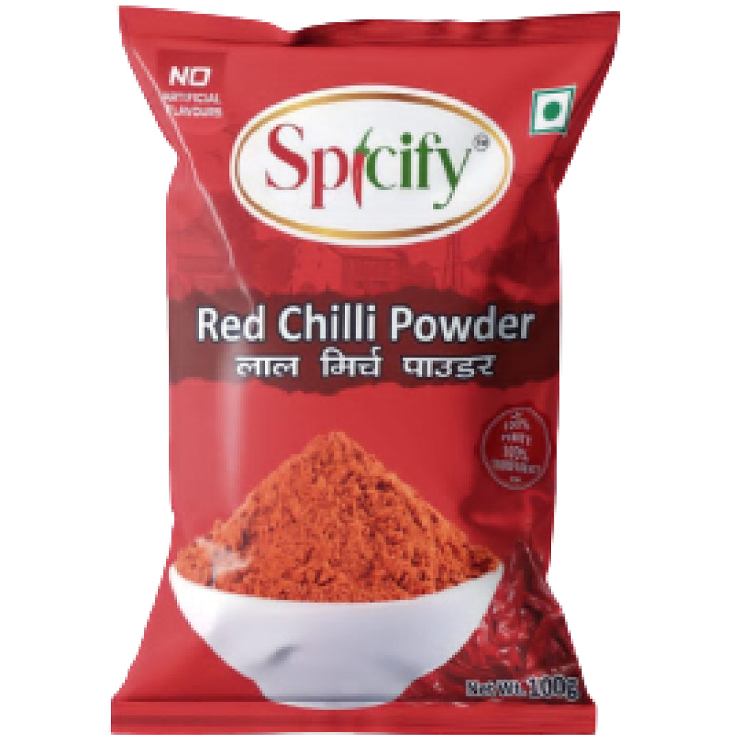 Spicify Red Chilli Powder 100g | Natural Colour & Taste | 100% Pure | Buy 2 @ 50% discount
