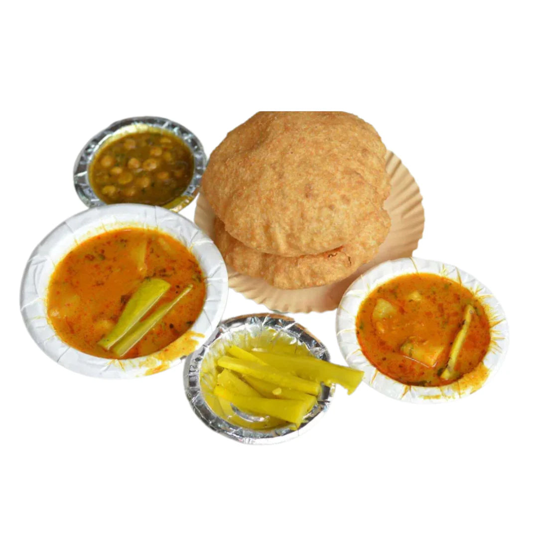 Spicify Bedmi Poori Atta 500g | Free Aloo Sabzi Masala