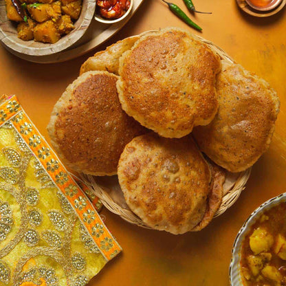 Spicify Bedmi Poori Atta 500g | Free Aloo Sabzi Masala
