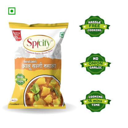 Spicify Aloo Sabzi Masala (Pack Of 5) | Instant Spices