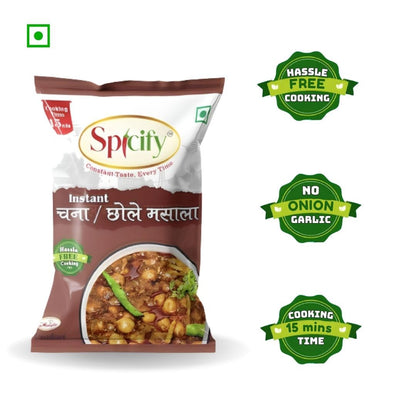 Spicify Chana/Chole Masala (Pack Of 5) - 30g | Instant Spices