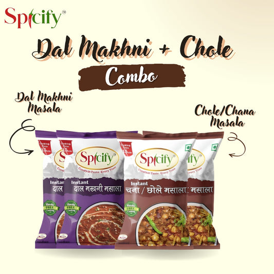 Spicify Dal Makhni+ Chole Combo| Spicify Dal Makhani | Spicify Chole | Instant Spices