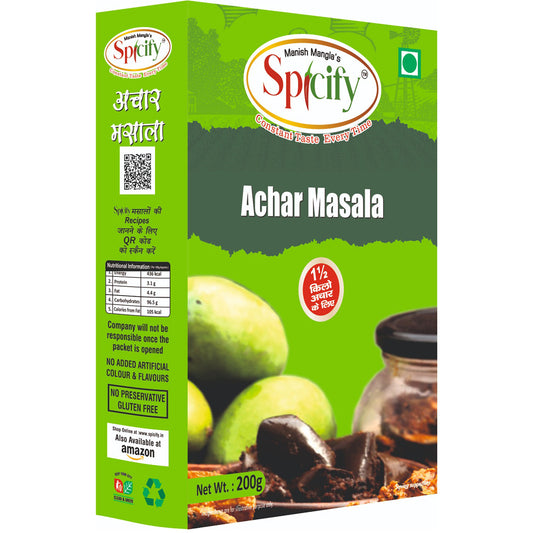 Spicify Achar Masala 200g| Aam Achaar Masala | No need to add any other spices | Pack of 2