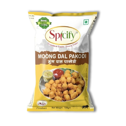 Spicify Moong Dal Pakodi Mix 400g | Free Pudina Chutney Inside