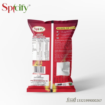 Spicify Tomato Soup 12g | Buy 15 Pcs Get 5 Pcs Free | Pack of 20 sachet