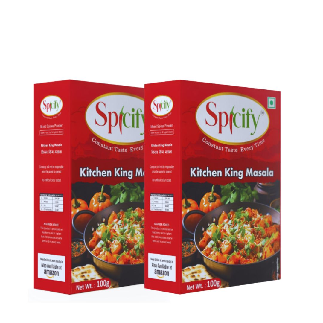 Spicify Kitchen King Masala 100g | Pack of 2