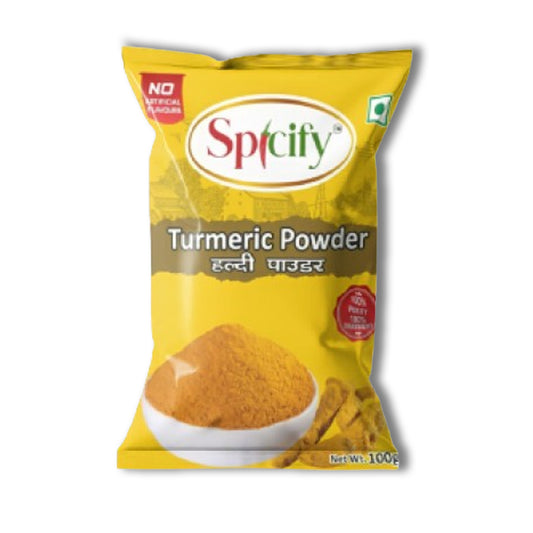 Spicify Turmeric Powder 100g | Natural Colour | 100% Pure | Buy 2 @50% discount
